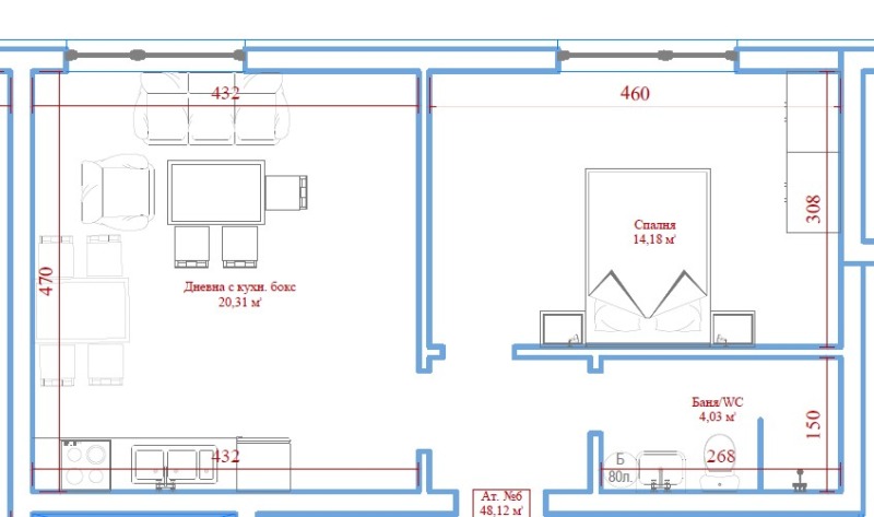 Продава 2-СТАЕН, гр. Варна, Център, снимка 2 - Апартаменти - 53122158