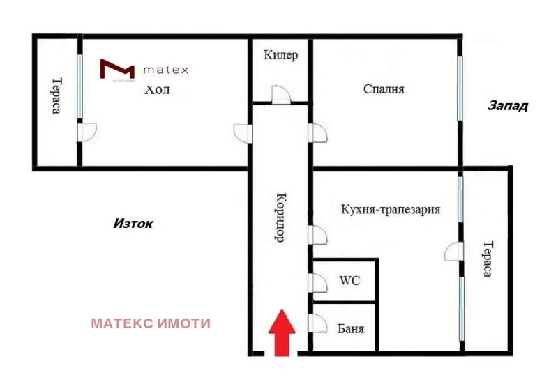 En venta  2 dormitorios Varna , Lyatno kino Trakiya , 74 metros cuadrados | 77303683 - imagen [2]