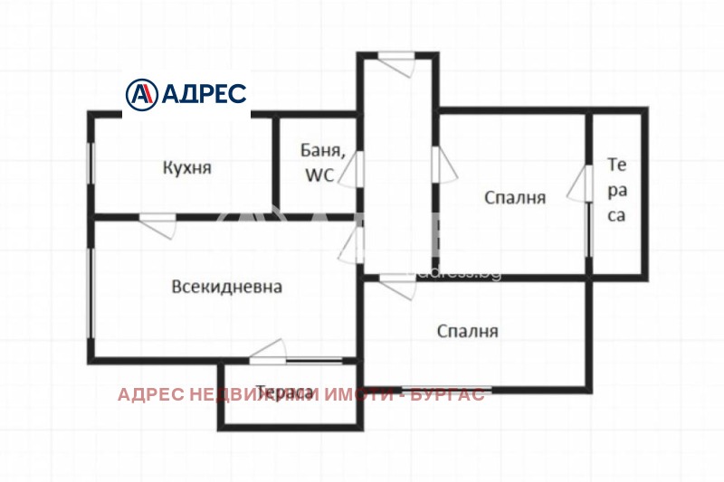 Продава 3-СТАЕН, гр. Бургас, Център, снимка 9 - Aпартаменти - 49540526