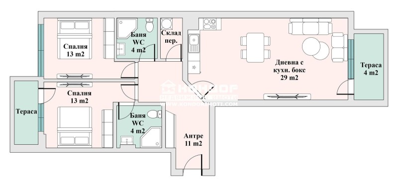 Продава  3-стаен град Пловдив , Тракия , 116 кв.м | 65524517 - изображение [3]