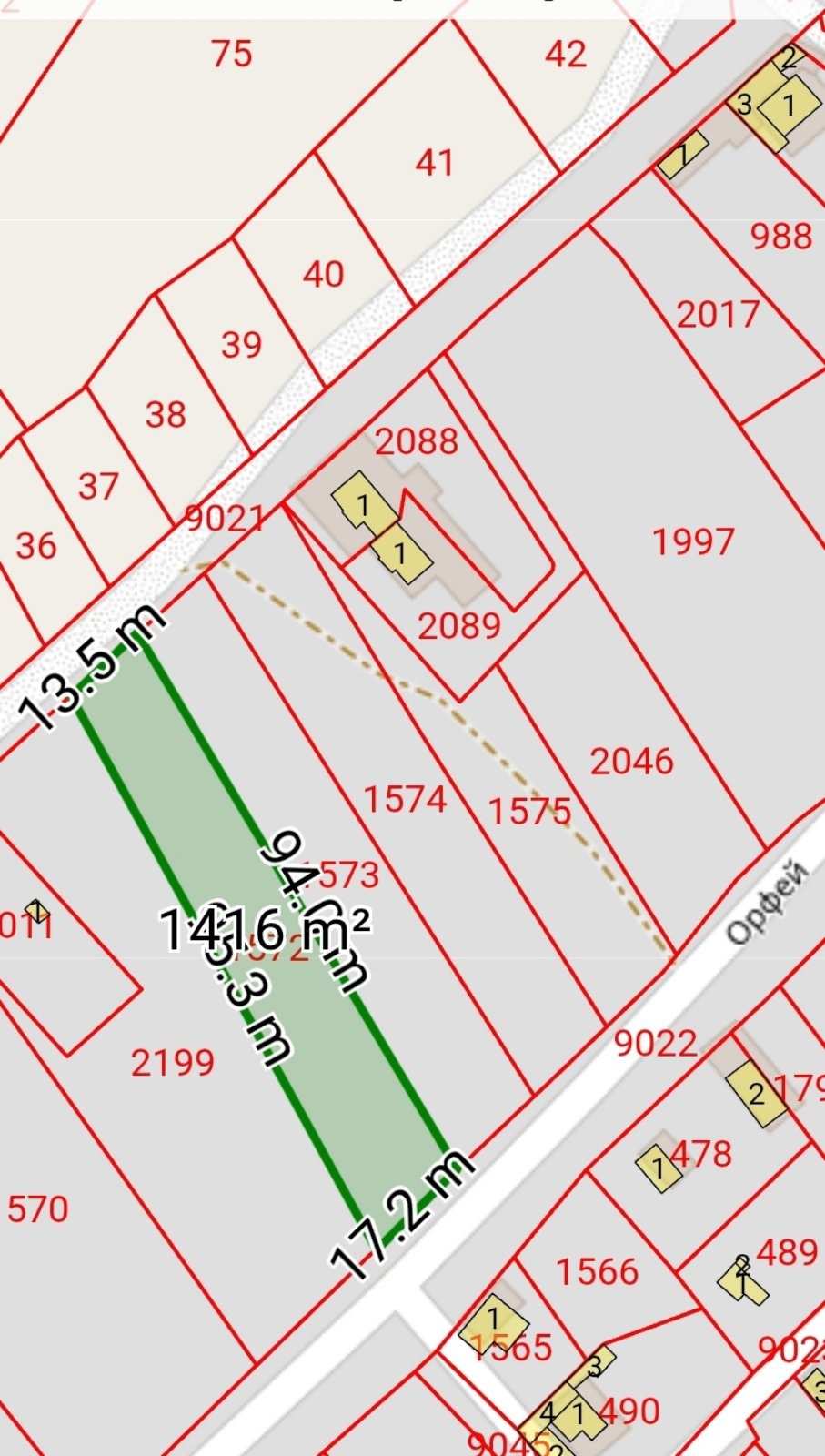 Продава ПАРЦЕЛ, гр. Варна, м-т Добрева чешма, снимка 2 - Парцели - 55943008