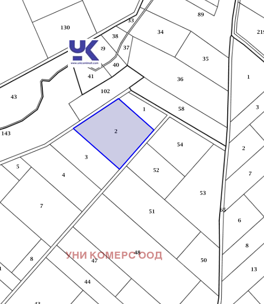 For Sale  Plot region Sofia , Gurmazovo , 2009 sq.m | 13319597 - image [2]