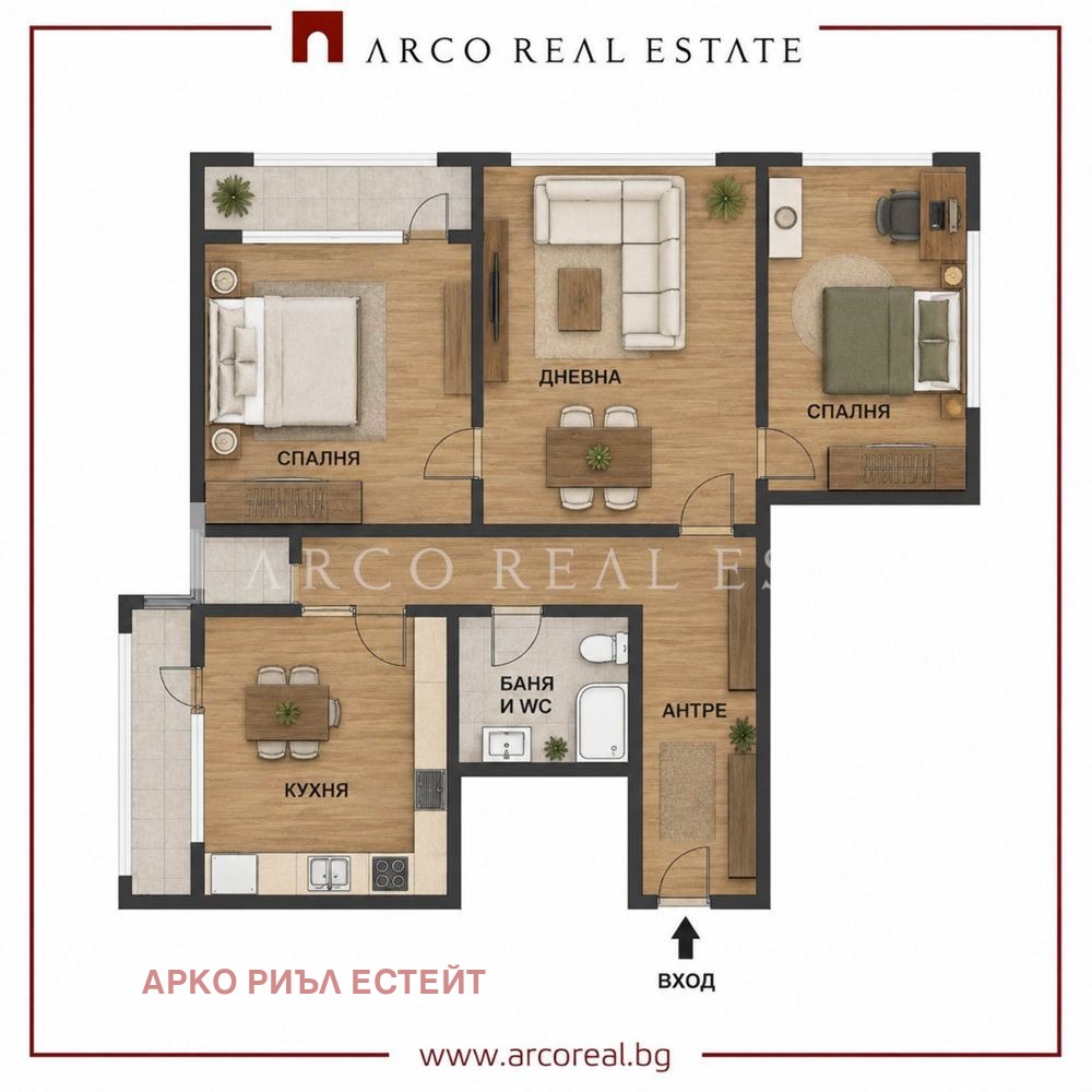 Продава 3-СТАЕН, гр. София, Овча купел, снимка 7 - Апартаменти - 55801677