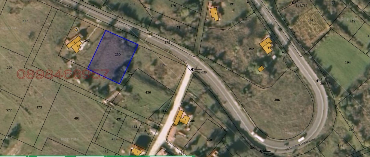Продава ПАРЦЕЛ, с. Баня, област Бургас, снимка 2 - Парцели - 55746487