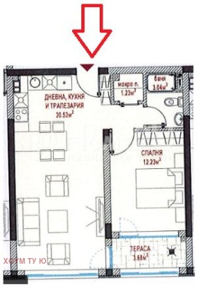 1 Schlafzimmer Ljulin 4, Sofia 11