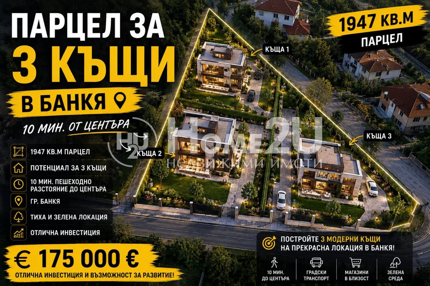 Продава ПАРЦЕЛ, гр. София, гр. Банкя