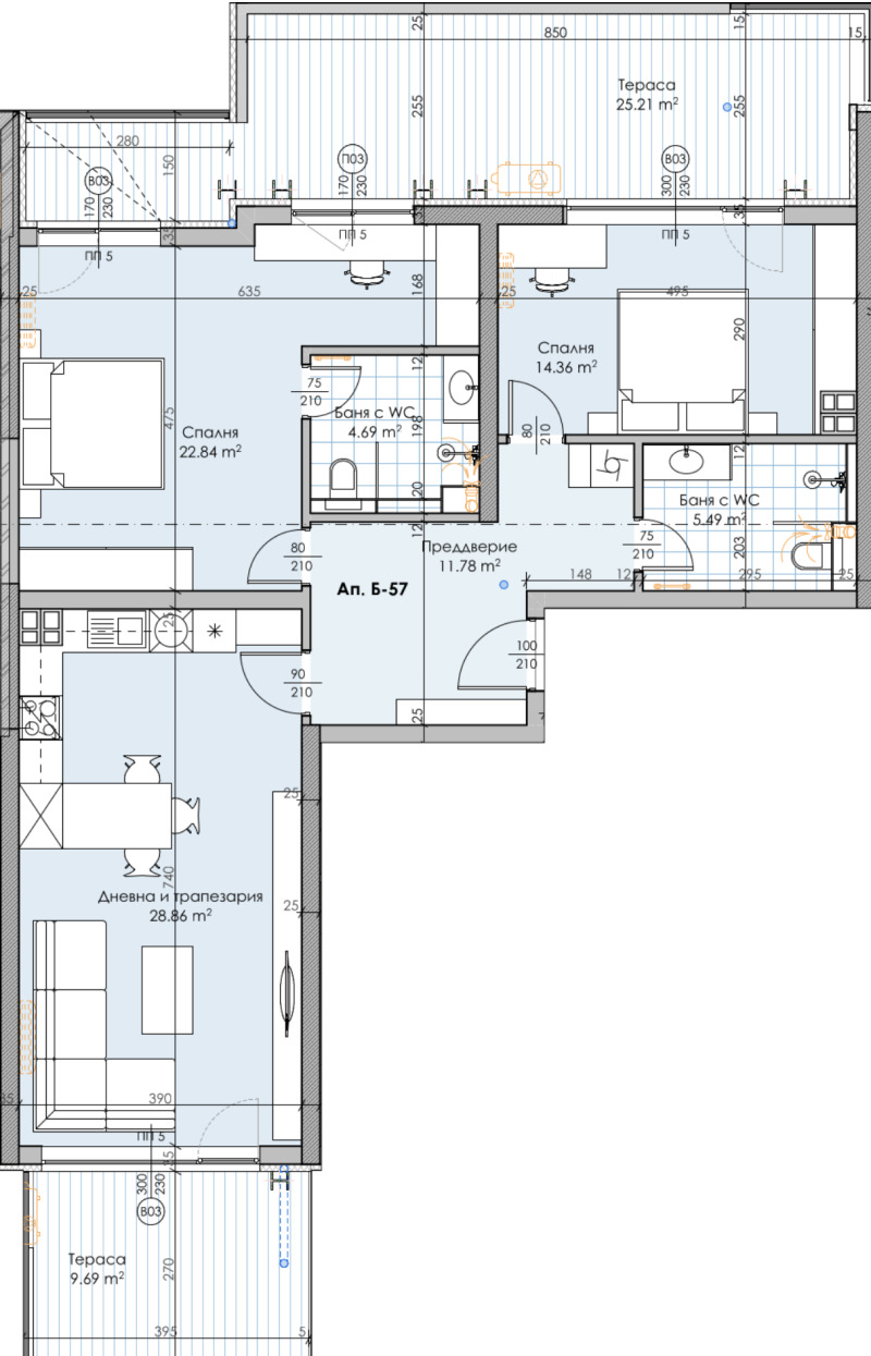 Продава 3-СТАЕН в град Пловдив, Кършияка - 168 кв.м / 264 944 € » 518 185.42 лв., СП РЕЗИДЕНС