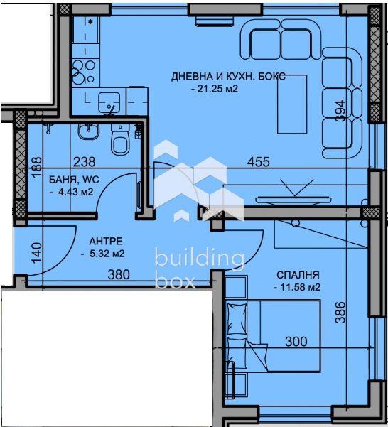 Продава 2-СТАЕН, гр. Пловдив, Христо Смирненски, снимка 2 - Апартаменти - 54004150