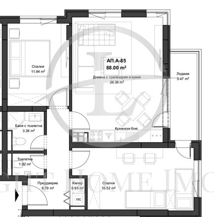 Satılık  2 yatak odası Plovdiv , Kyuçuk Parij , 103 metrekare | 39296716 - görüntü [3]