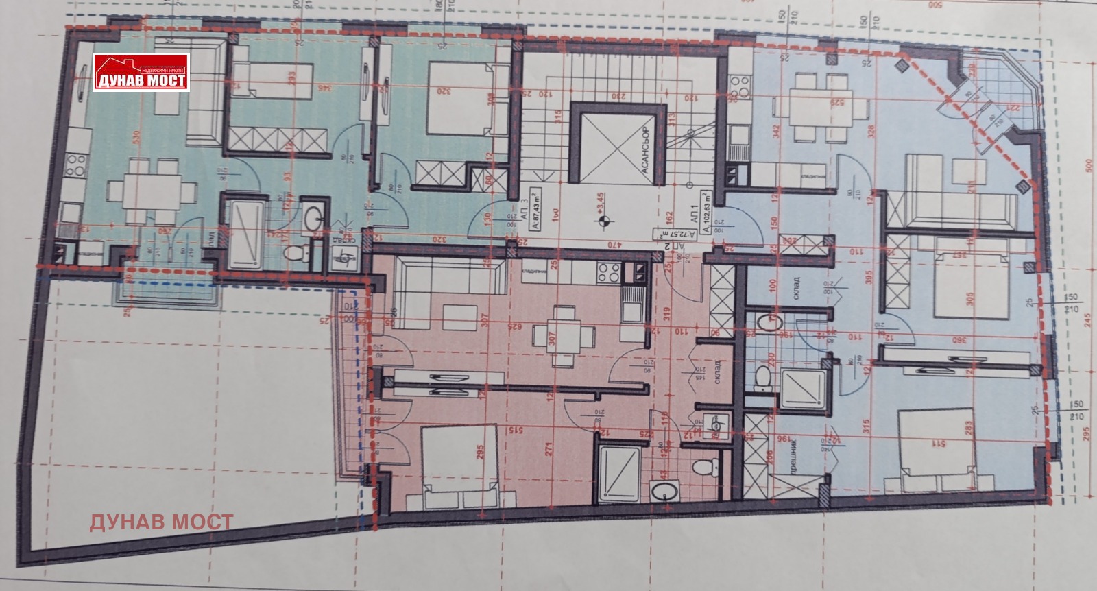 Продава 3-СТАЕН, гр. Русе, Родина 3, снимка 4 - Апартаменти - 55107963