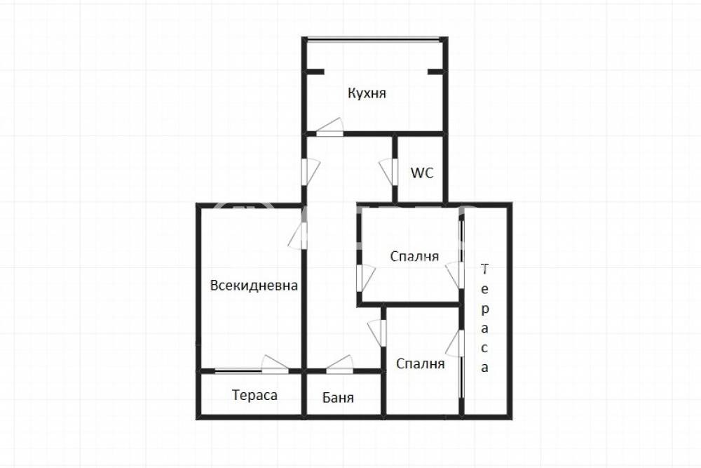 Продава 3-СТАЕН, гр. Бургас, Възраждане, снимка 4 - Апартаменти - 54994819