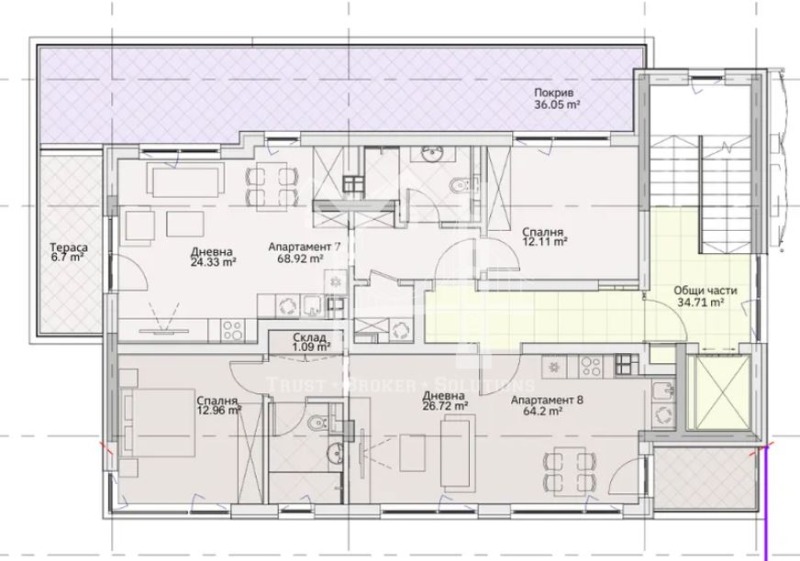 Продава  2-стаен град София , Левски , 84 кв.м | 49758967 - изображение [2]