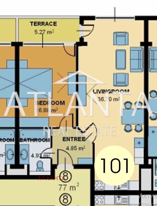 Продава 2-СТАЕН, гр. Варна, област Варна, снимка 4 - Апартаменти - 53093688