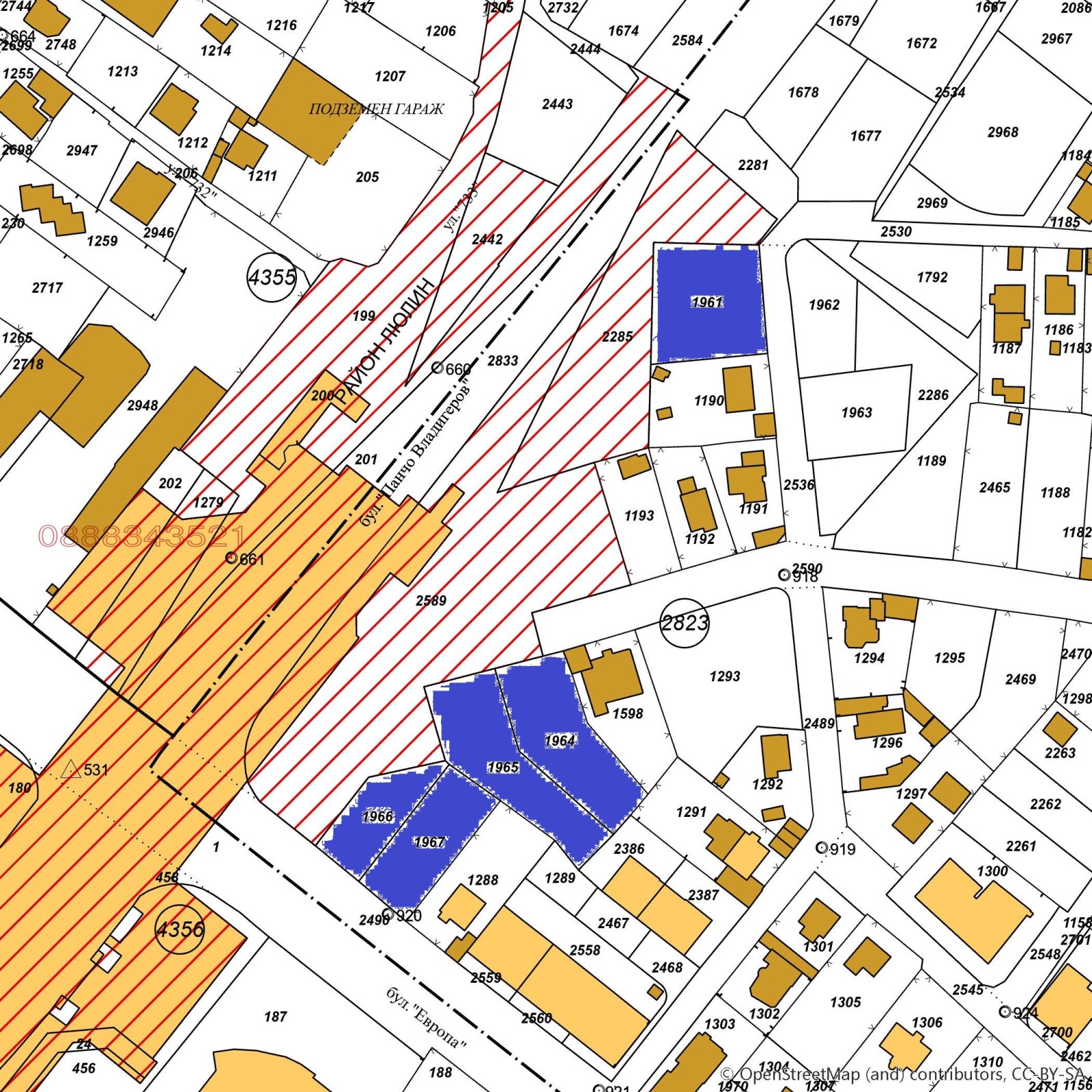Продава ПАРЦЕЛ, гр. София, Модерно предградие