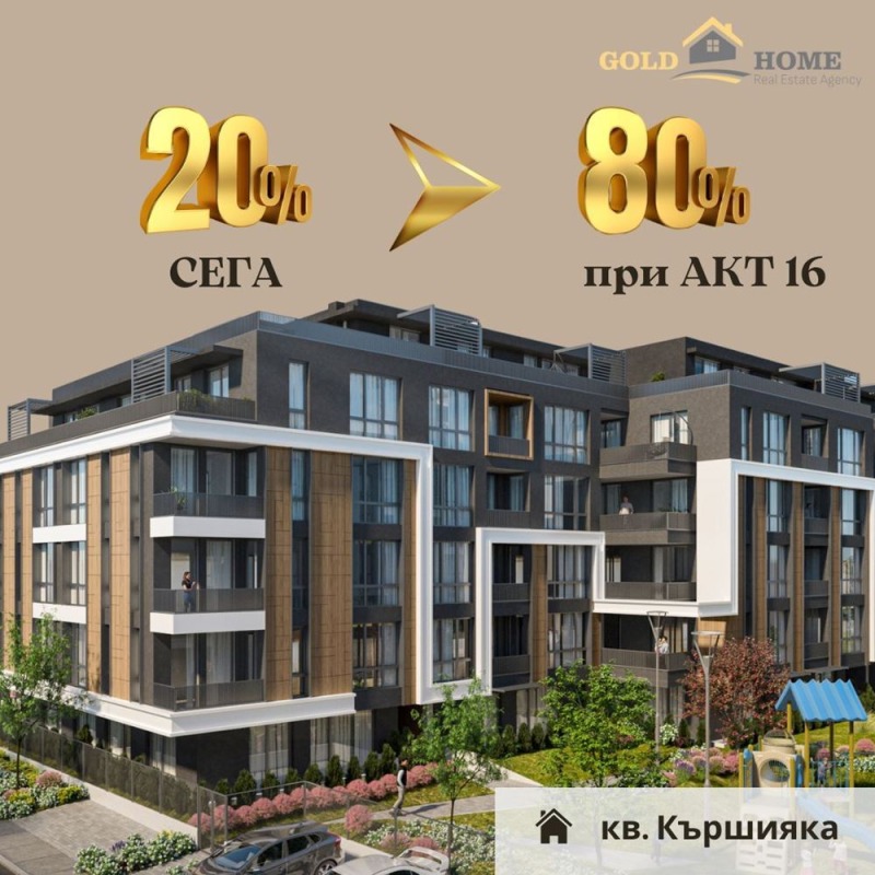 Продава 2-СТАЕН, гр. Пловдив, Кършияка, снимка 1 - Aпартаменти - 48277036