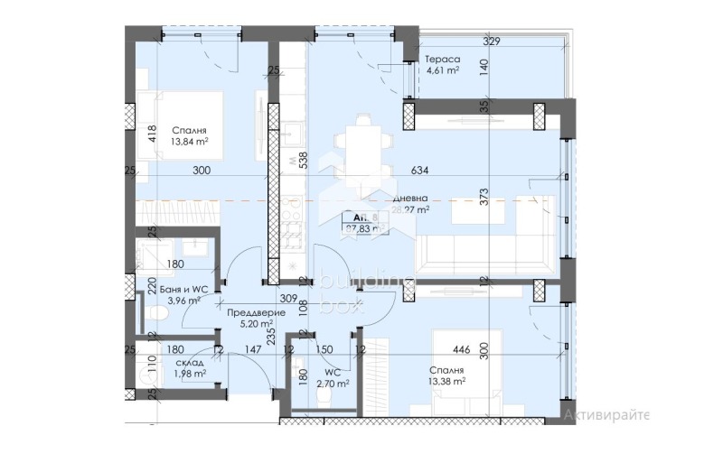 Zu verkaufen  2 Schlafzimmer Plowdiw , Trakija , 109 qm | 95755489 - Bild [7]