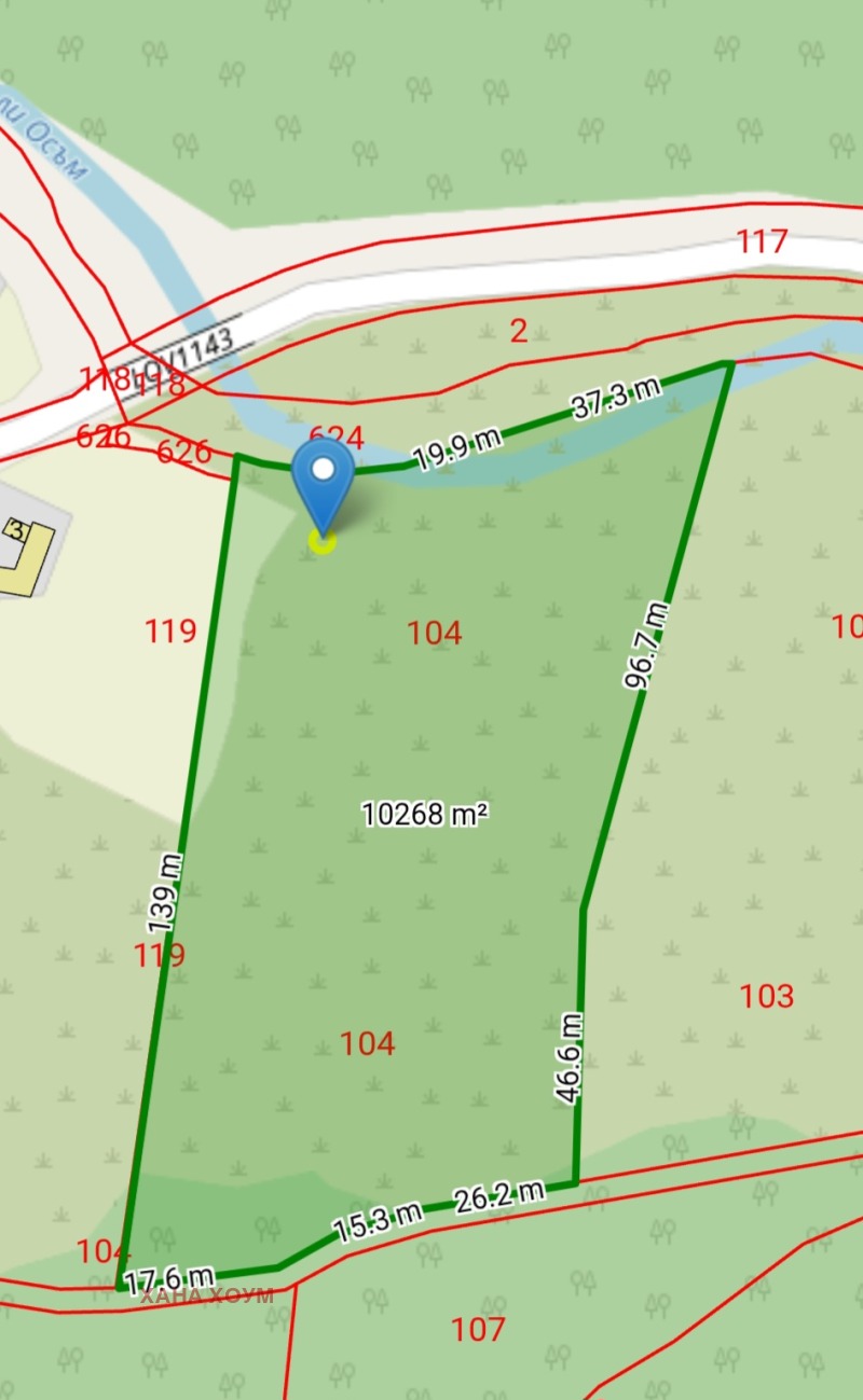 Продава ПАРЦЕЛ, с. Чифлик, област Ловеч, снимка 13 - Парцели - 53165646