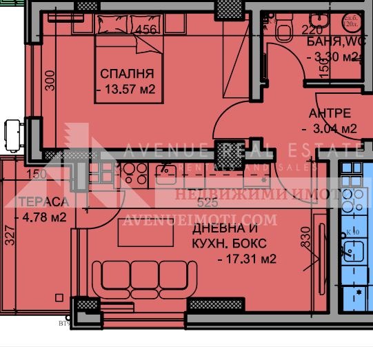 Te koop  1 slaapkamer Plovdiv , Mladezjki Chalm , 60 m² | 20505917 - afbeelding [2]