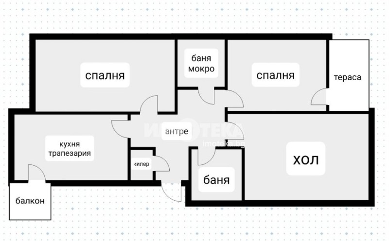 Продава МНОГОСТАЕН, гр. София, Бояна, снимка 3 - Aпартаменти - 47292486