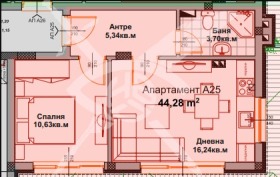 1 спальня Айтос, область Бургас 1