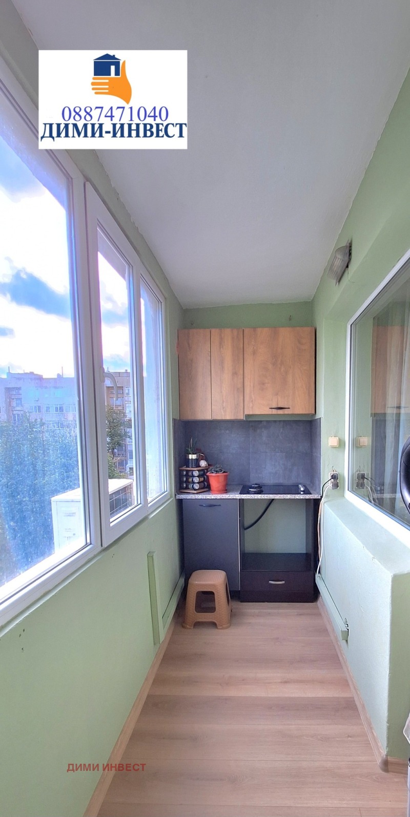 Продава 2-СТАЕН, гр. Добрич, Балик, снимка 3 - Апартаменти - 52660485