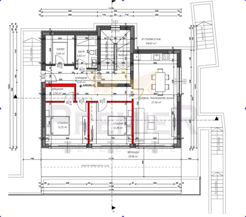 Продава  3-стаен град Варна , м-т Сотира , 130 кв.м | 75037064