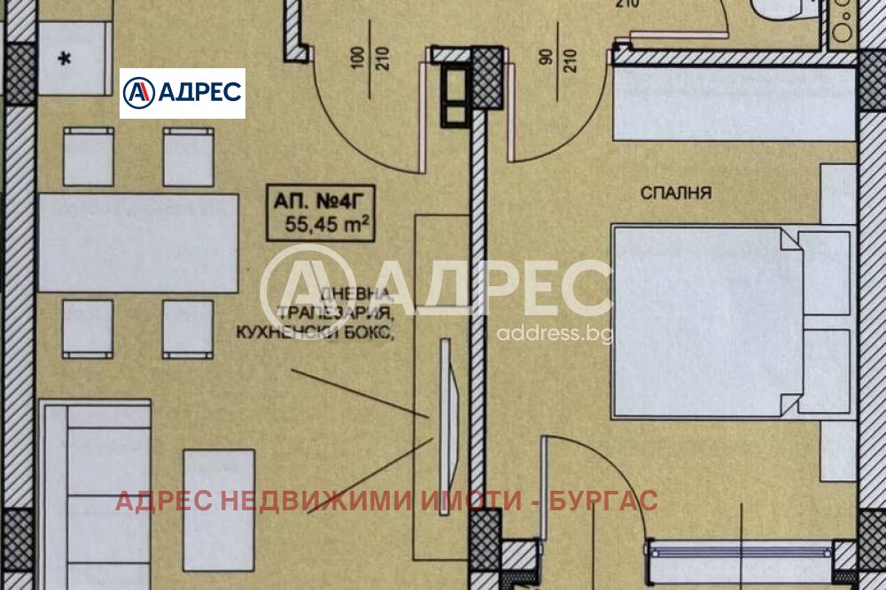 Продава 2-СТАЕН, гр. Поморие, област Бургас, снимка 3 - Апартаменти - 54694014