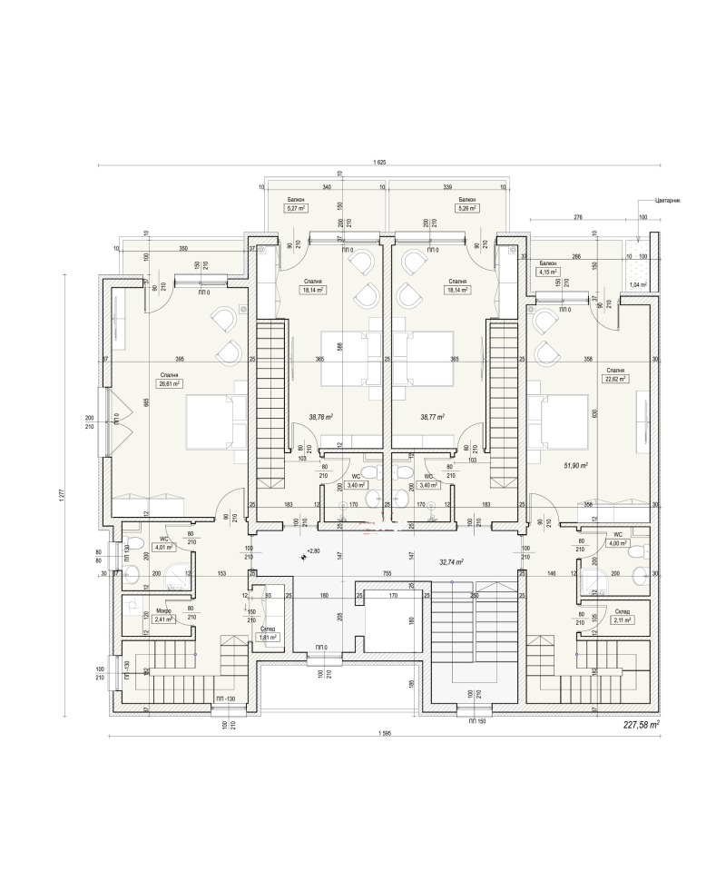 Na prodej  Studio oblast Burgas , Primorsko , 42 m2 | 60836230 - obraz [2]