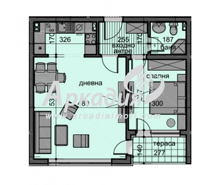 Продава 2-СТАЕН, гр. Пловдив, Остромила, снимка 3 - Aпартаменти - 48390787