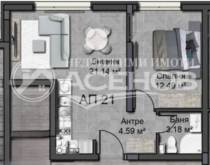 Продава 2-СТАЕН, гр. София, Овча купел, снимка 6 - Апартаменти - 54042721