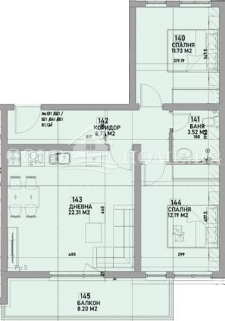 Продава 3-СТАЕН, гр. Пловдив, Беломорски, снимка 2 - Апартаменти - 53946799