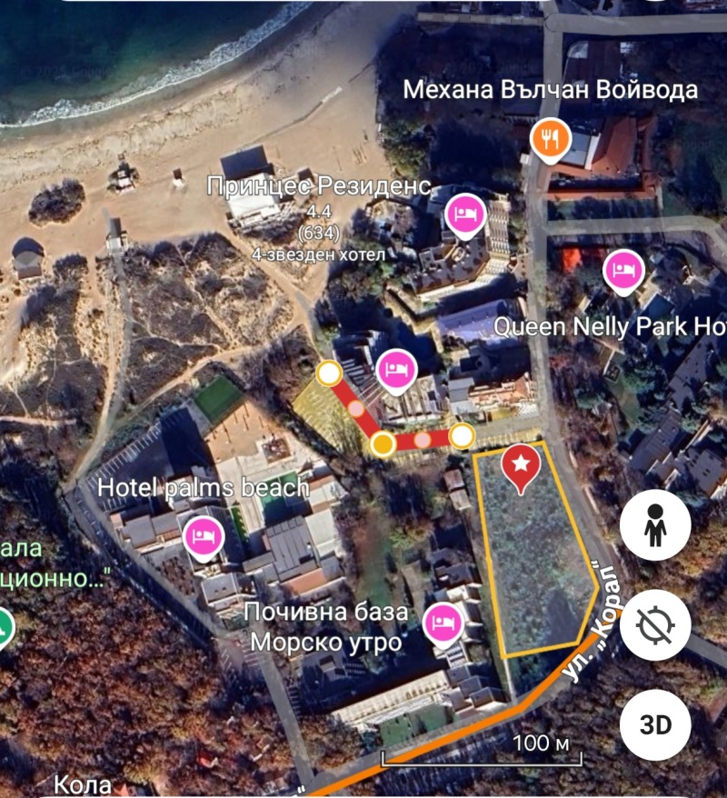 Eladó  Parkolóhely régió Burgasz , Kiten , 18 négyzetméter | 20455681 - kép [5]