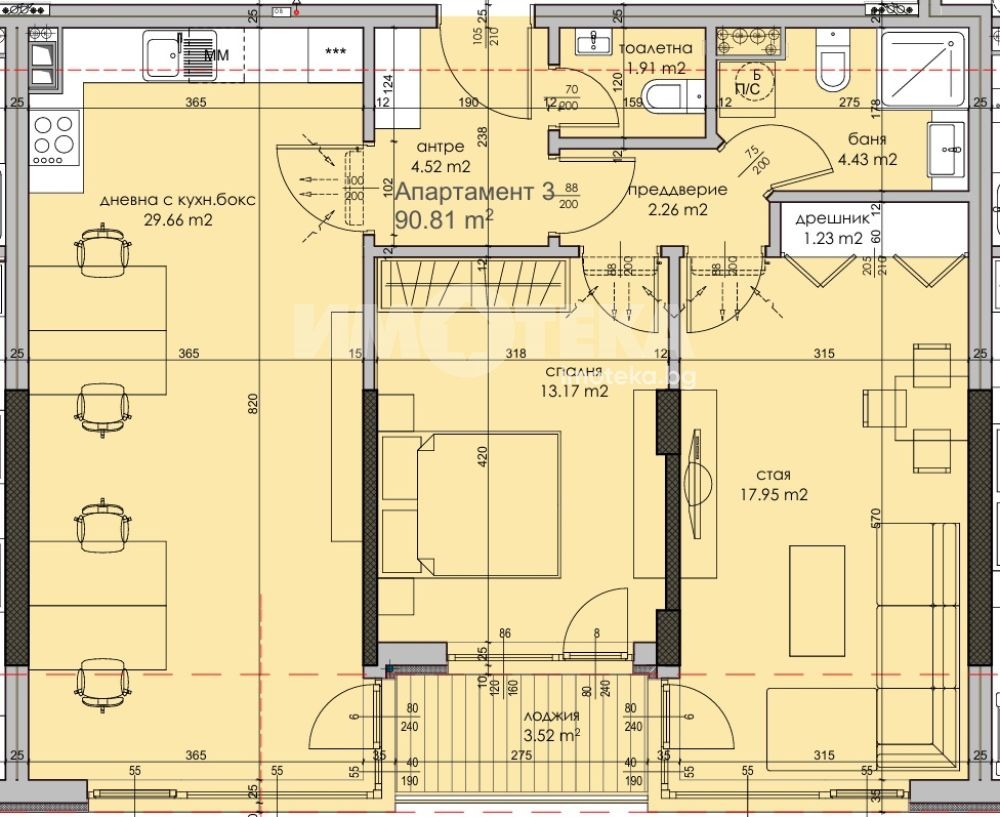 Продава МНОГОСТАЕН, гр. София, Младост 1, снимка 4 - Апартаменти - 55612809