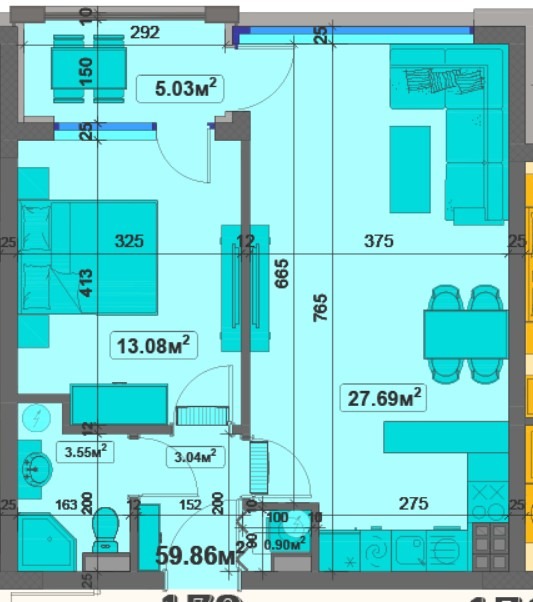 Продава 2-СТАЕН, гр. Варна, Чайка, снимка 2 - Апартаменти - 38357855
