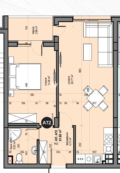 Продава 2-СТАЕН, гр. София, Люлин 5, снимка 7 - Апартаменти - 56250360