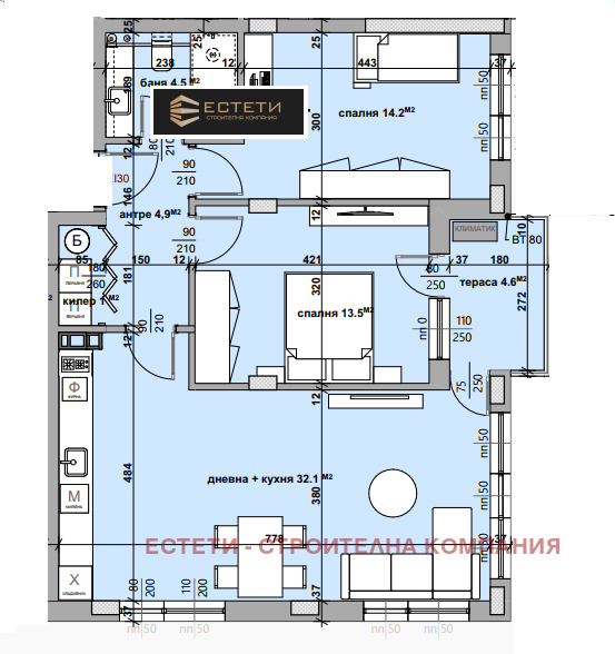 Продава 3-СТАЕН, гр. Стара Загора, Самара 3, снимка 2 - Апартаменти - 53285260