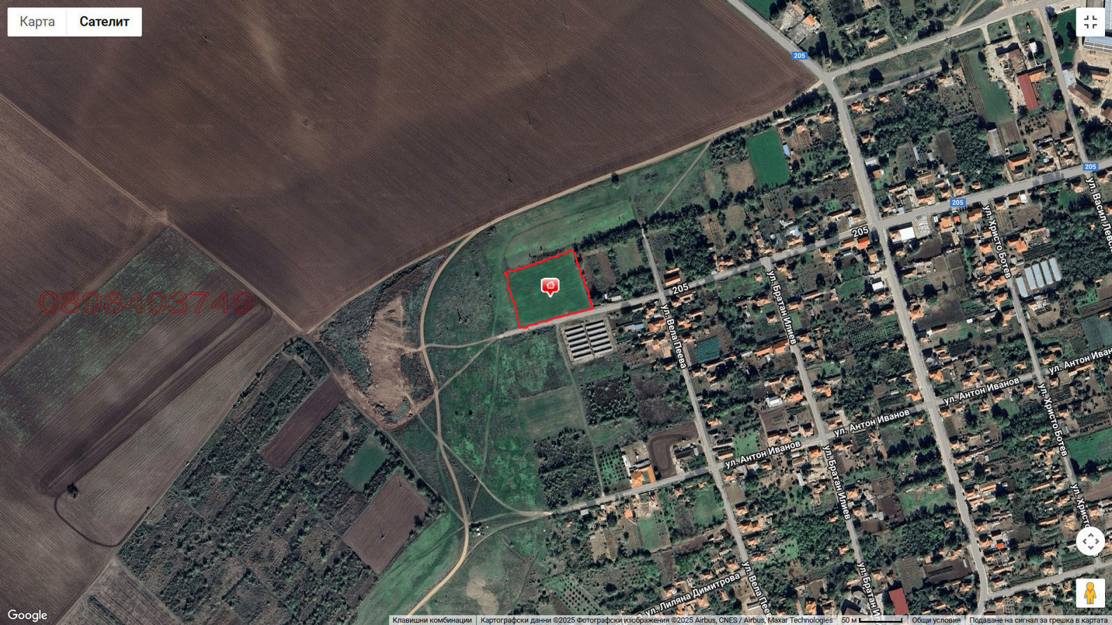 Продава ПАРЦЕЛ, с. Белица, област Силистра