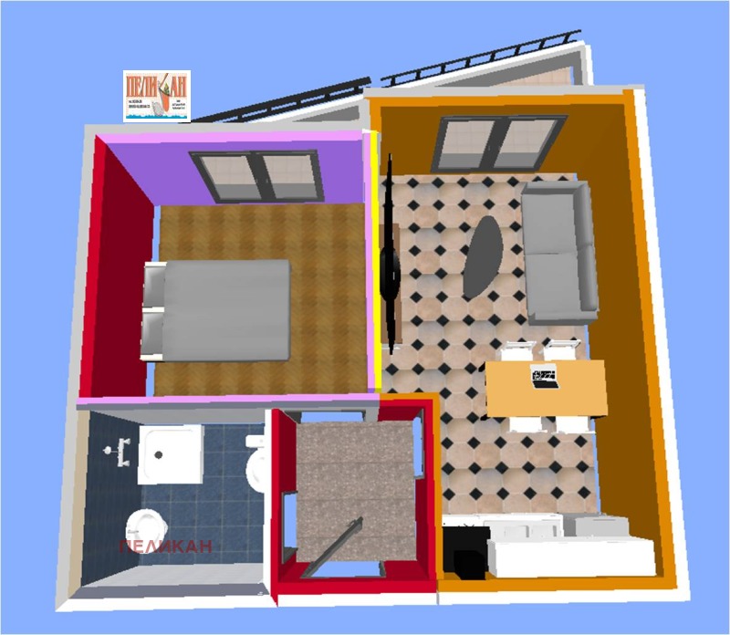 Продава 2-СТАЕН в област Велико Търново, гр. Горна Оряховица - 57 кв.м / 57 264.69 € » 112 000 лв., ПЕЛИКАН