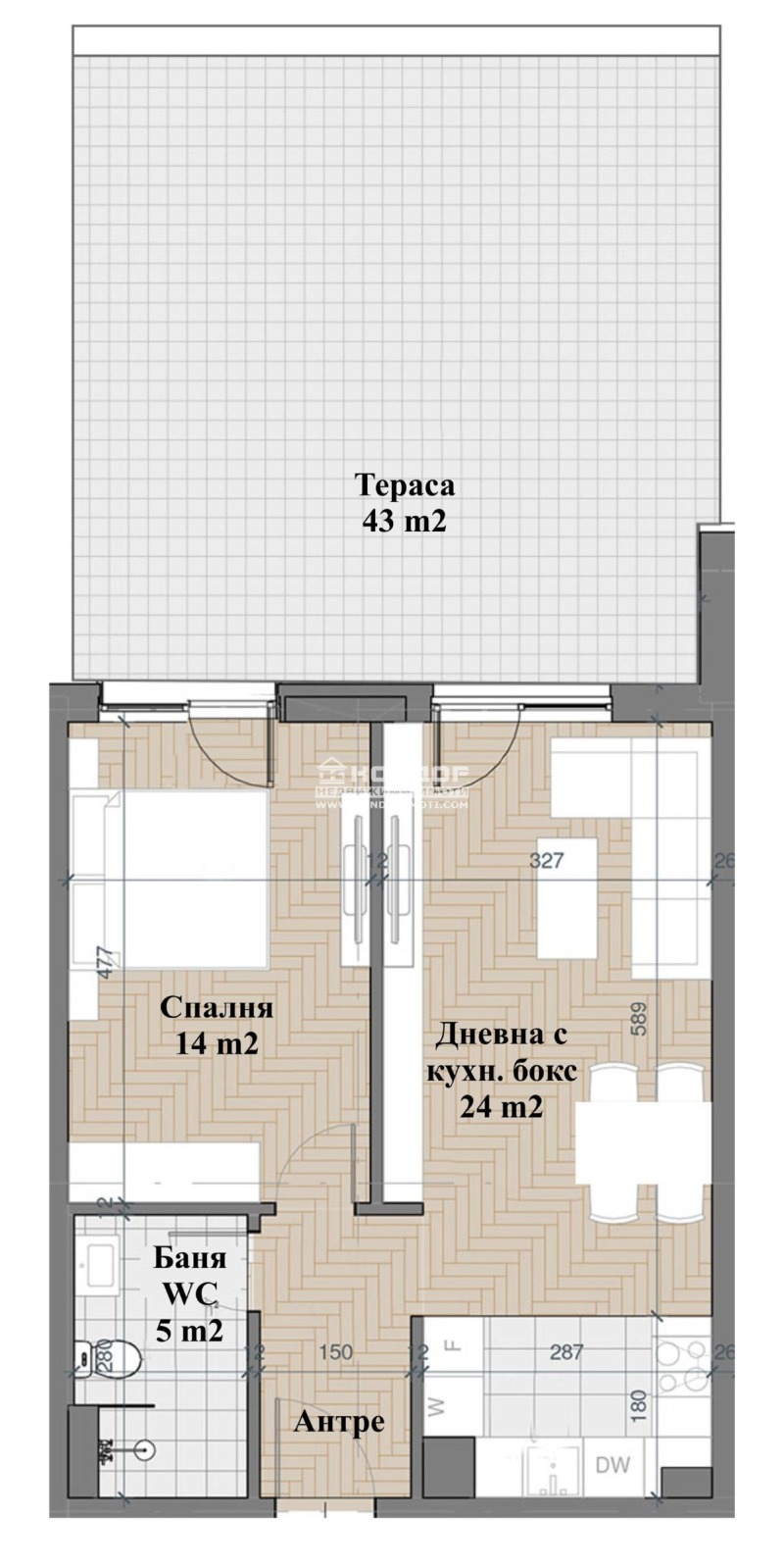 Продава 2-СТАЕН, гр. Пловдив, Център, снимка 6 - Aпартаменти - 42584934