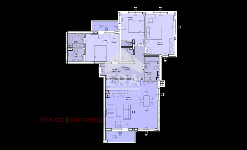 Продава  4-стаен град София , Люлин 9 , 171 кв.м | 33978069 - изображение [5]