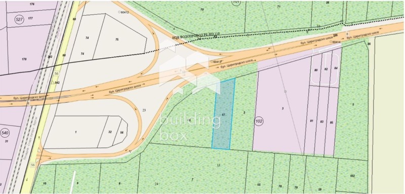 Продава ПАРЦЕЛ в град Пловдив, Индустриална зона - Тракия - 3500 кв.м / 227 500 € » 444 951.33 лв., БИЛДИНГ БОКС