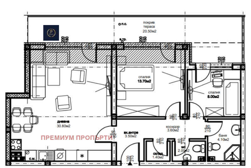 Продава  3-стаен град Пловдив , Южен , 110 кв.м | 27469297 - изображение [3]