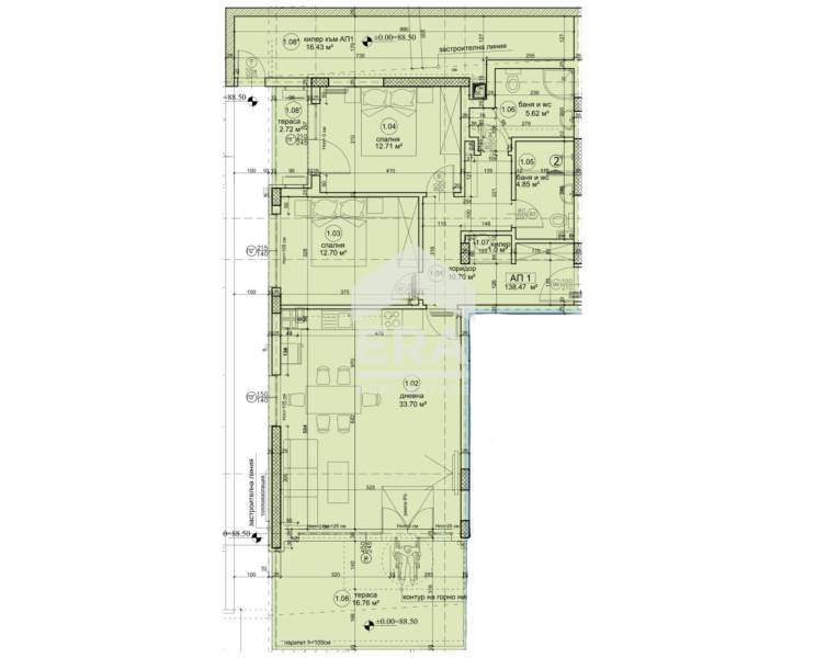 Продается  2 спальни Варна , Бриз , 153 кв.м | 34680666 - изображение [4]