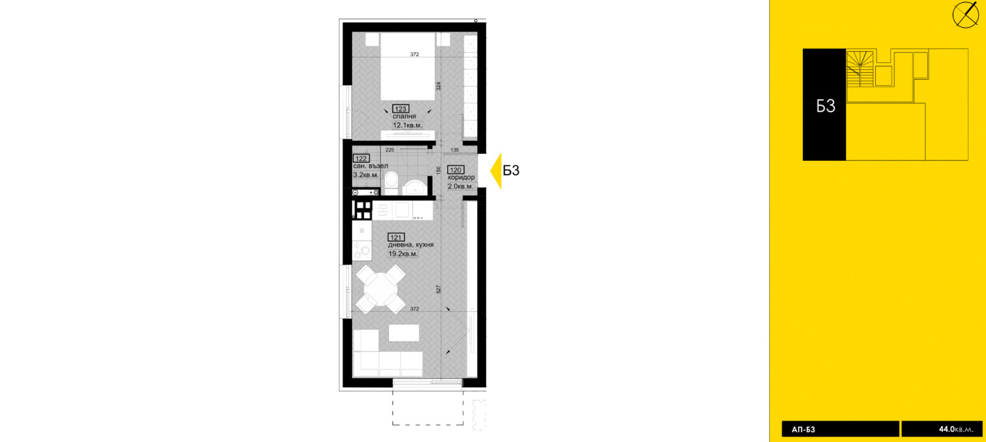 Продава 2-СТАЕН, гр. Варна, Бриз, снимка 6 - Апартаменти - 55301056