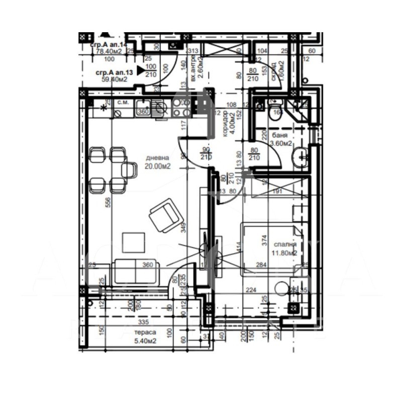 Na sprzedaż  1 sypialnia Plowdiw , Belomorski , 68 mkw | 85661837 - obraz [2]