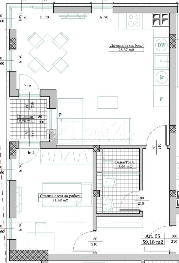 Продава 2-СТАЕН, гр. Варна, Кайсиева градина, снимка 6 - Апартаменти - 53525159