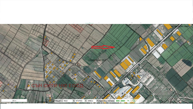 Продава ПАРЦЕЛ, с. Гурмазово, област София област, снимка 2 - Парцели - 48995596