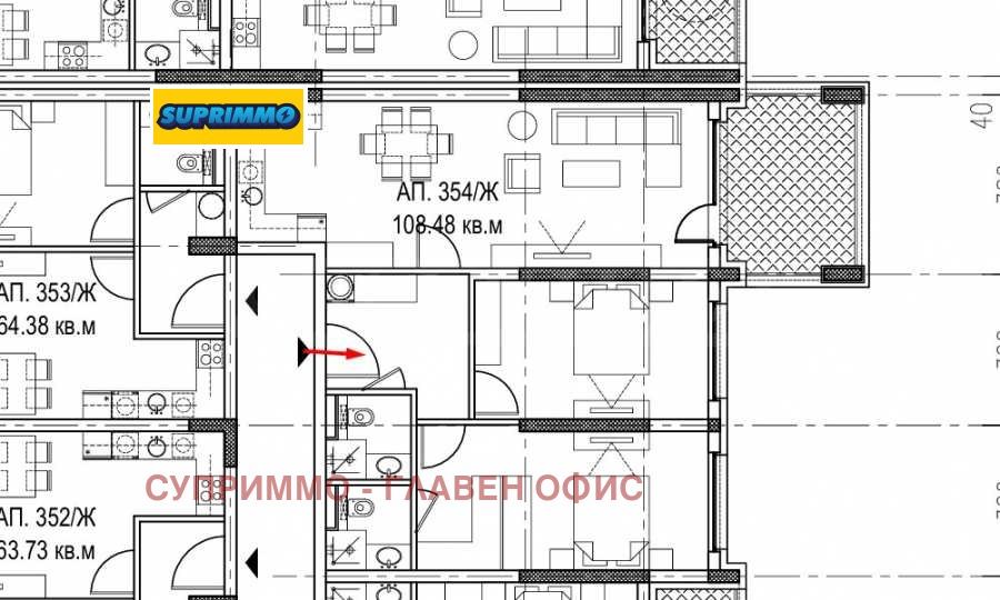 Продава 3-СТАЕН, гр. София, Обеля 2, снимка 2 - Апартаменти - 56409451
