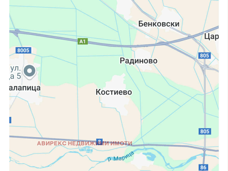 Продава ПАРЦЕЛ в област Пловдив, с. Костиево - 623 кв.м / 31 928 € » 62 445.74 лв., АВИРЕКС НЕДВИЖИМИ ИМОТИ