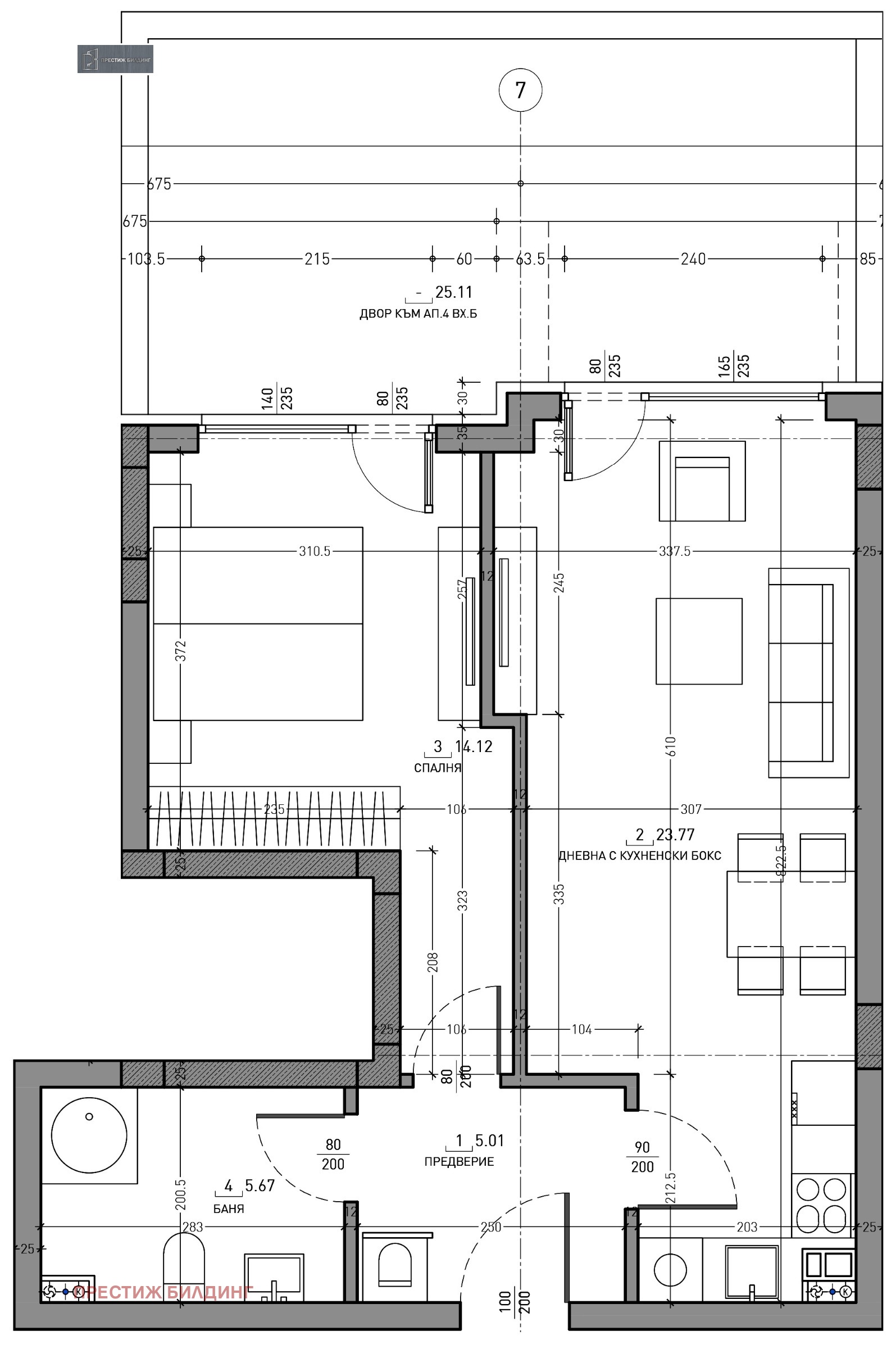 Продава 2-СТАЕН, гр. София, Малинова долина, снимка 2 - Апартаменти - 53170705